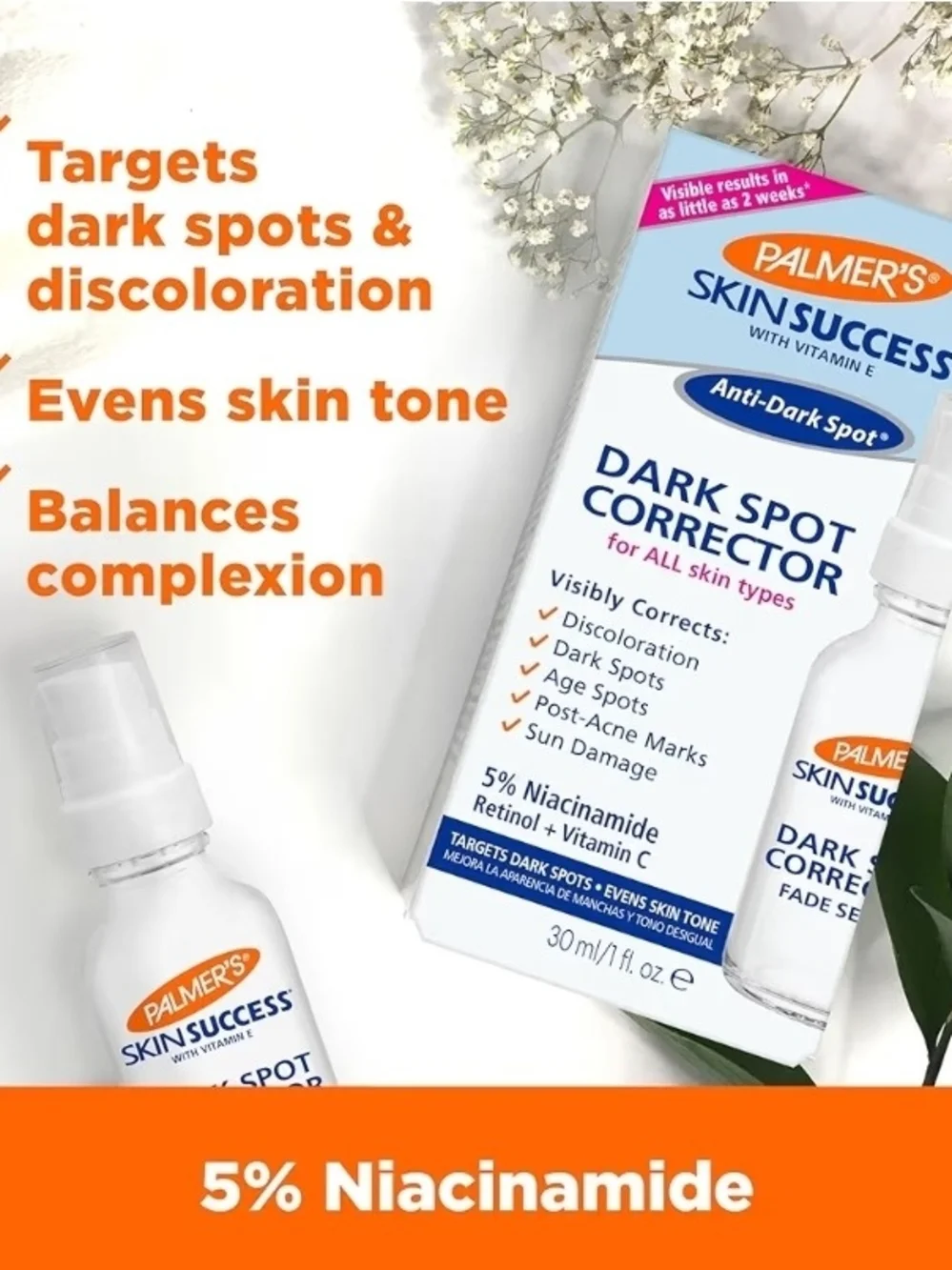 Palmer's Skin Success Dark Spot Corrector Serum — 1fl Oz BNIB
